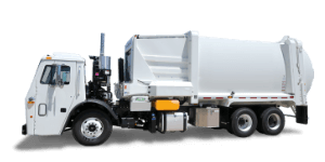 Side Load Trash Truck